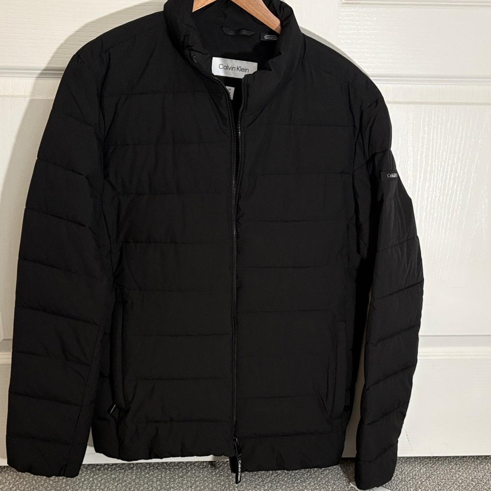 Calvin Klein Men's Dark Puffer Jacket